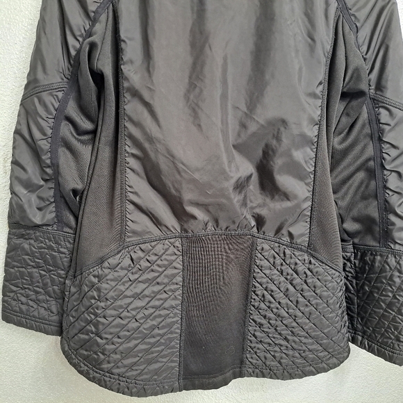 Xersion Dark Grey Athletic Quilted Jacket    Size S - Picture 6 of 10